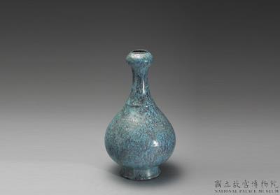 图片[2]-Garlic-head-shaped vase in glaze imitating Jun ware, Qing dynasty, Yongzheng reign (1723-1735)-China Archive